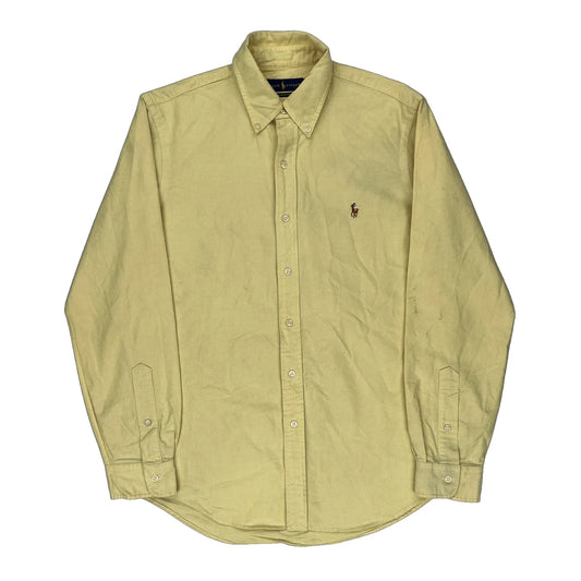 Ralph Lauren Shirt - Medium Yellow Cotton