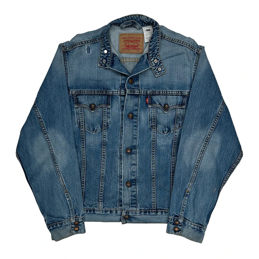 Easy Rider Levis Denim Jacket - Medium Blue Cotton