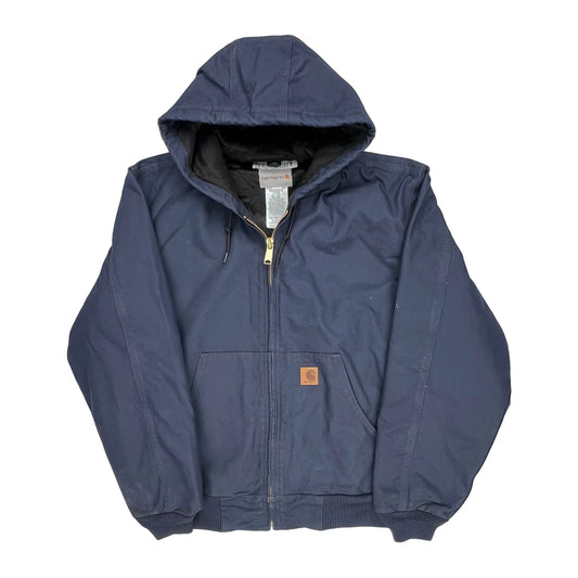 Carhartt Jacket - Large Navy Cotton Blend