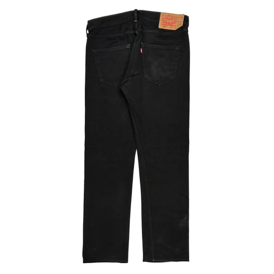 501 Levis Jeans - 36W 30L Black Cotton