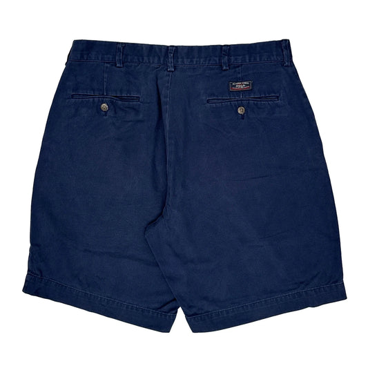 Polo By Ralph Lauren Chino Shorts - 32W 8L Navy Cotton
