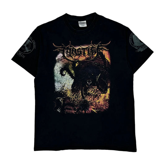 Ablaze Port & Company Band T-Shirt - Large Black Cotton