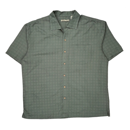 Batik Bay Short Sleeve Shirt - XL Green Polyester