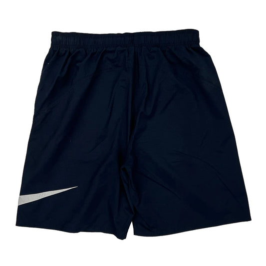 Nike Sport Shorts - Large Navy Polyester
