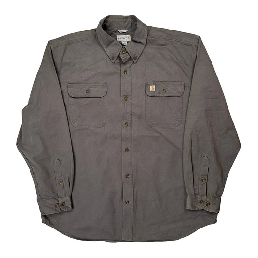 Carhartt Shirt - XL Grey Cotton