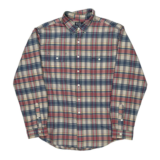 Polo By Ralph Lauren Checked Shirt - 2XL Multicoloured Cotton