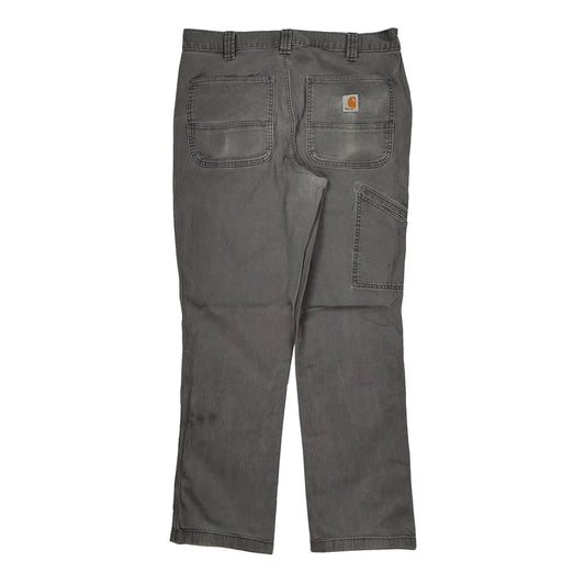 Carhartt Carpenter Trousers - 33W 34L Grey Cotton
