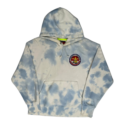Tommy Jeans Tie-Dye Hoodie - Medium White Cotton