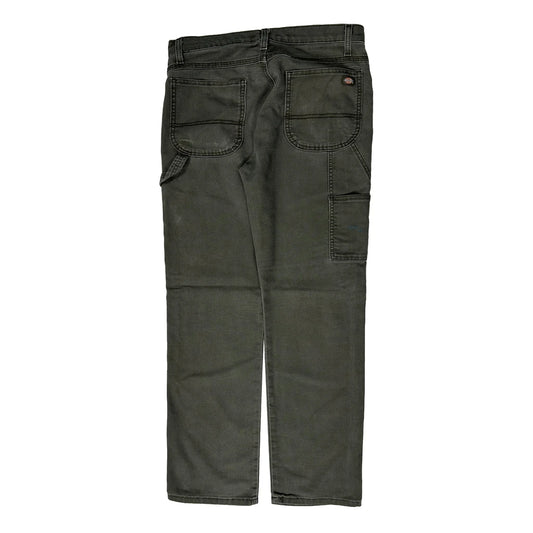 Vintage Dickies Carpenter Trousers - 32W 31L Grey Cotton Blend