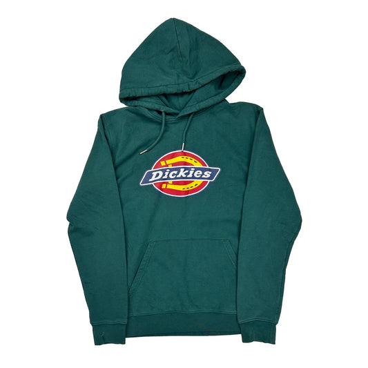 Dickies Graphic Hoodie - Medium Green Cotton Blend