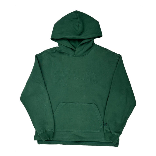 Vintage New Balance Hoodie - XS Green Cotton