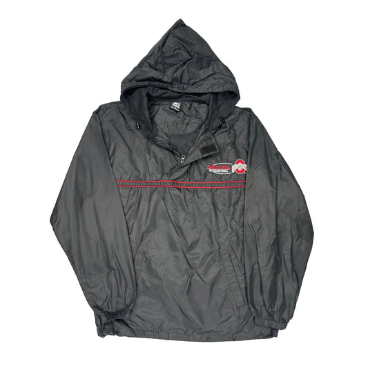 Ohio State Buckeyes Starter College Jacket - Medium Black Nylon