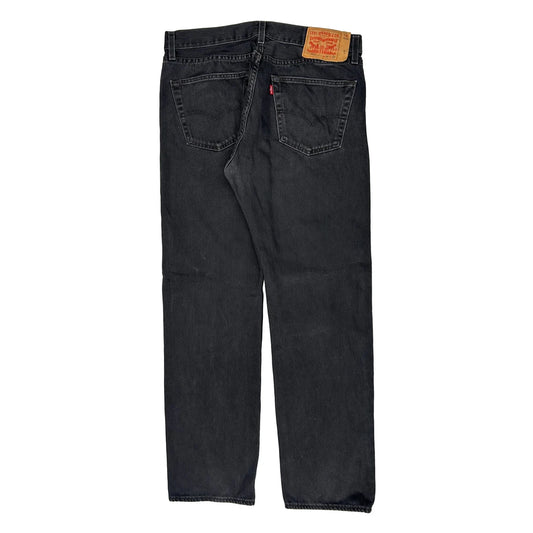 501 Levis Jeans - 34W 32L Black Cotton