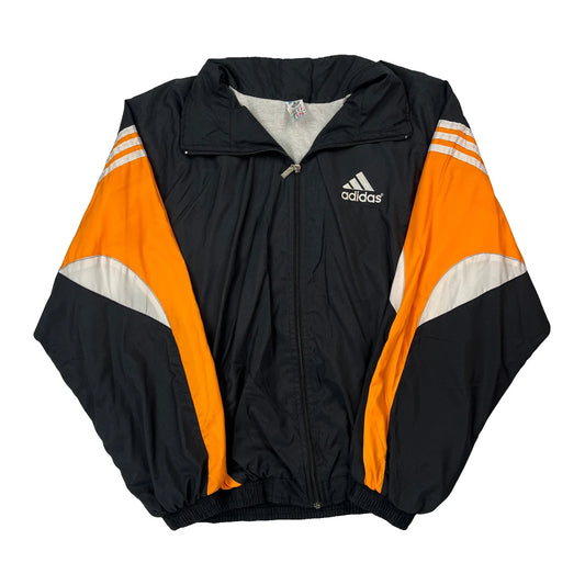 Adidas Track Jacket - 2XL Black Polyester