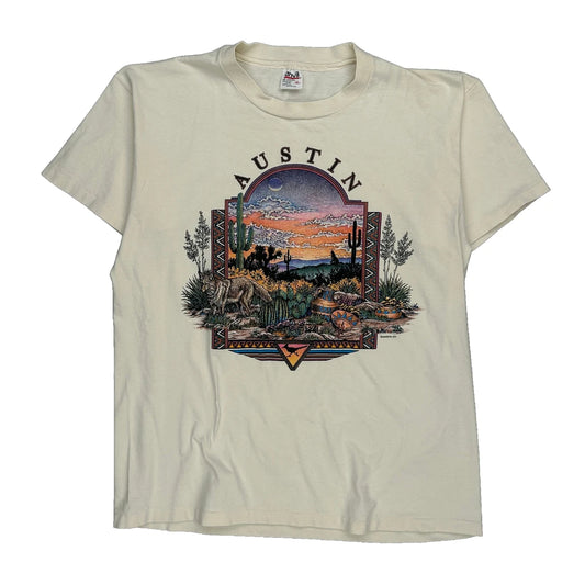 Austin Anvil Single Stitch T-Shirt - XL Multicoloured Cotton
