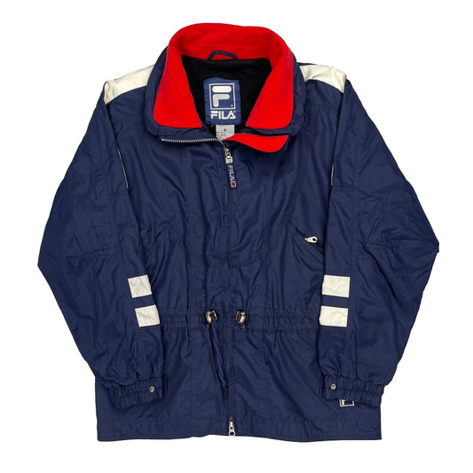Fila Windbreaker - XS Red Polyester