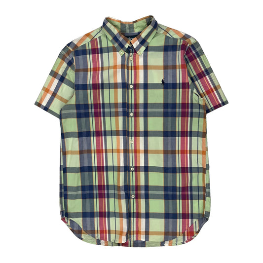 Polo By Ralph Lauren Checked Short Sleeve Shirt - XS Multicoloured Cotton