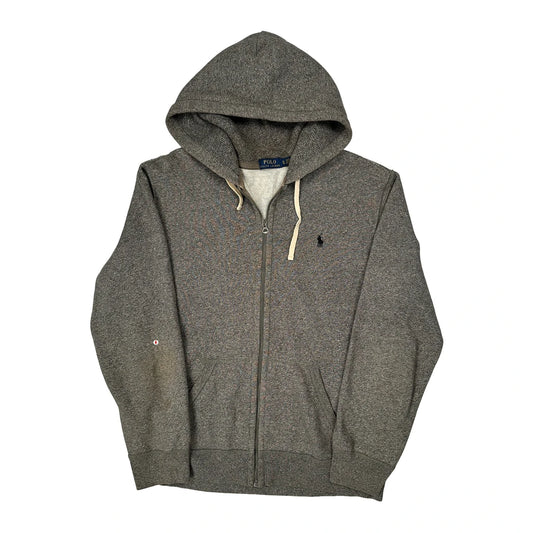 Polo By Ralph Lauren Hoodie - XL Grey Cotton