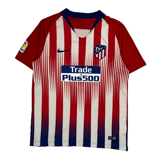 Atletico Madrid 2018-19 Nike Home Football Shirt - No Size Blue Polyester