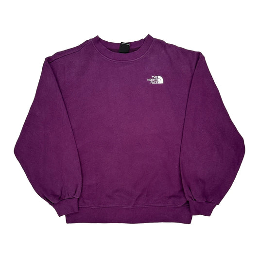 The North Face Sweatshirt - Small Purple Cotton