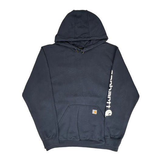 Carhartt Tall Hoodie - XL Navy Cotton Blend