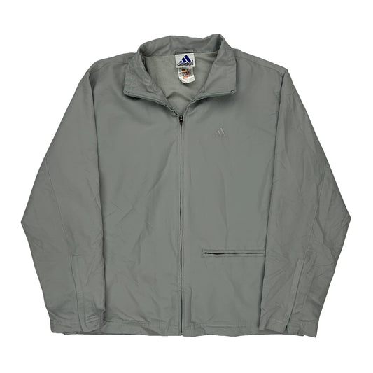 Adidas Jacket - Medium Grey Polyester