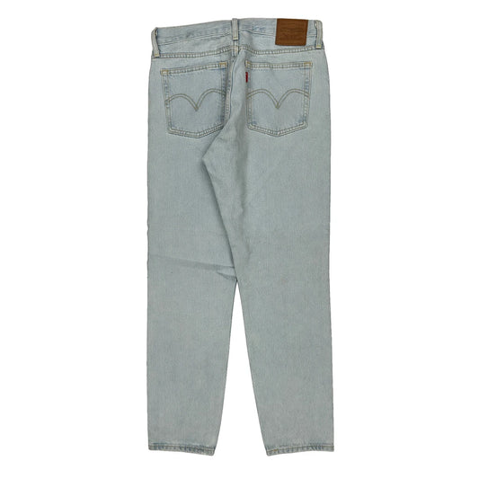 501 Levis Jeans - 30W 28L Light Wash Denim