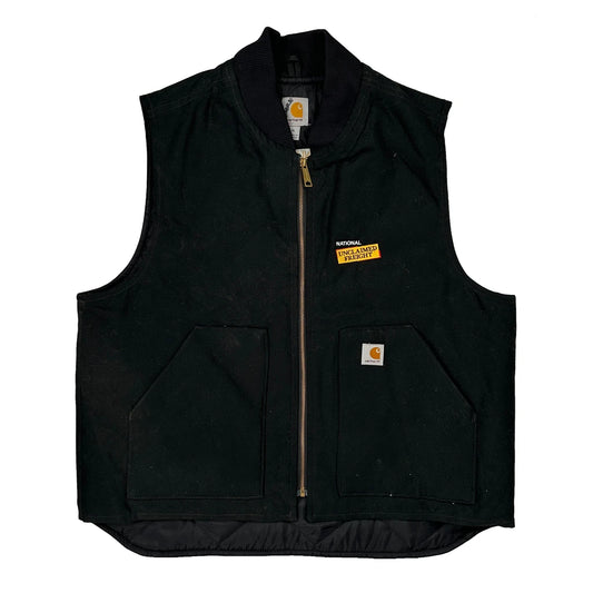 National Unclaimed Freight Carhartt Vest - XL Black Cotton