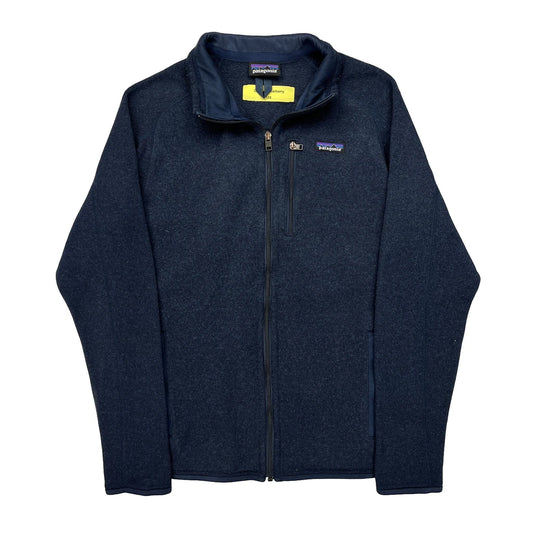 Patagonia Fleece Jacket - Large Navy Polyester