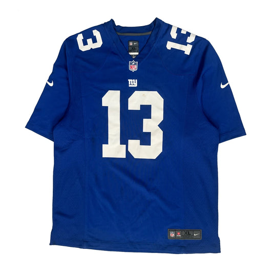 New York Giants Nike Nfl Football Jersey - XL Blue Polyester