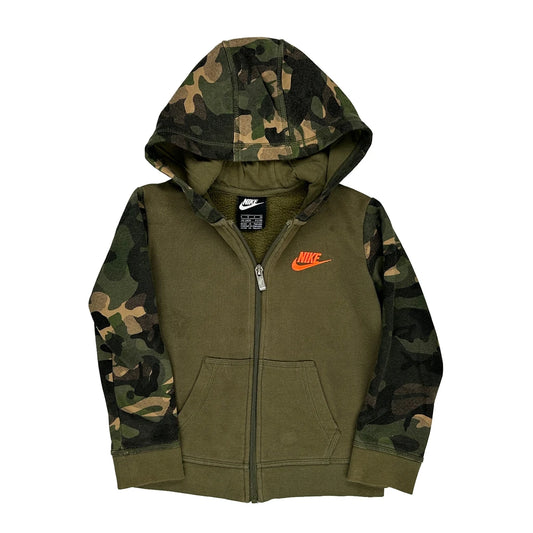 Age 4-5 Nike Camo Hoodie - Small Camo Cotton