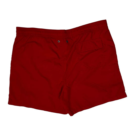 Polo By Ralph Lauren Swim Shorts - Large Red Nylon