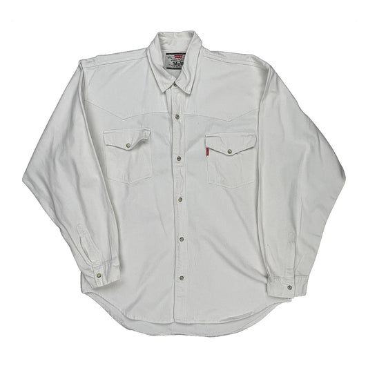 Levis Shirt - XL White Cotton
