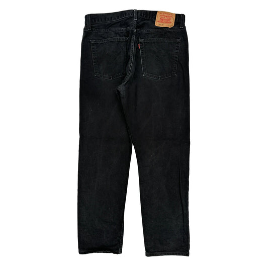 Levis Jeans - 34W 30L Black Cotton