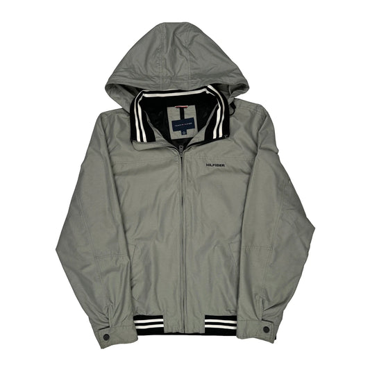 Tommy Hilfiger Windbreaker - XL Grey Polyester