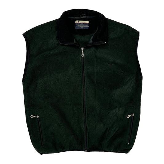 Champion Gilet - Large Green Polyester
