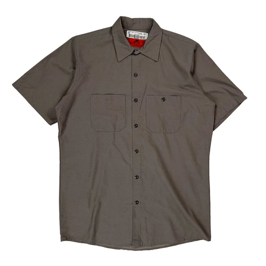 Red Kap Short Sleeve Shirt - Medium Grey Cotton