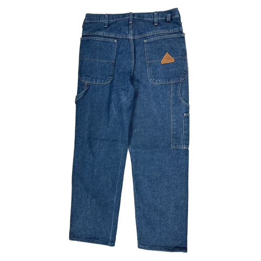 Bulwark Carpenter Jeans - 34W 30L Blue Cotton