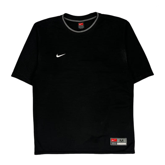 Team Nike T-Shirt - Medium Black Polyester