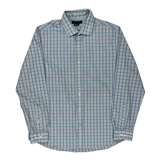 Tommy Hilfiger Checked Shirt - XL Blue Cotton