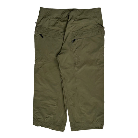 Mountain Hard Wear Cargo Shorts - 32W 14L Green Nylon