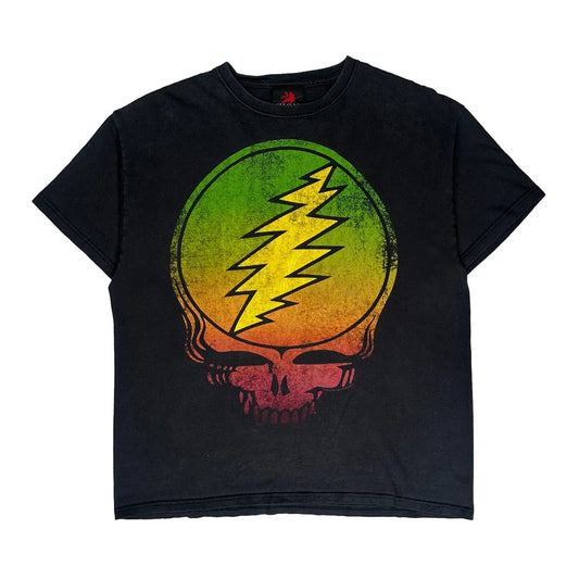 Zion Rootwear Graphic T-Shirt - Large Black Cotton