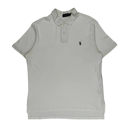 Polo By Ralph Lauren Polo Shirt - XL White Cotton