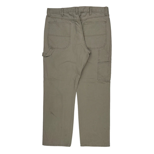 Dockers Carpenter Trousers - 36W 32L Grey Cotton