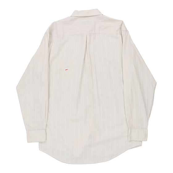 Vintage cream Yves Saint Laurent Shirt - mens medium