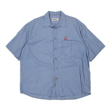  Vintage blue Iceberg Short Sleeve Shirt - mens xx-large