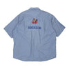 Vintage blue Iceberg Short Sleeve Shirt - mens xx-large