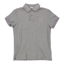  Vintage grey Moncler Polo Shirt - mens small