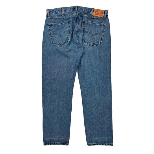 505 Levis Jeans - 38W 32L Blue Cotton