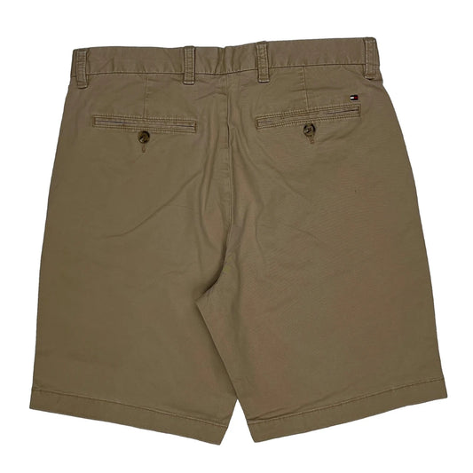 Tommy Hilfiger Chino Shorts - 31W 9L Beige Cotton